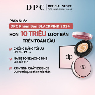 Phấn Nước căng bóng DPC Pink Aura Cushion Phiên Bản Mới Black Pink trắng hồng tự nhiên 3 màu xoắn ốc SPF 50+ PA+++