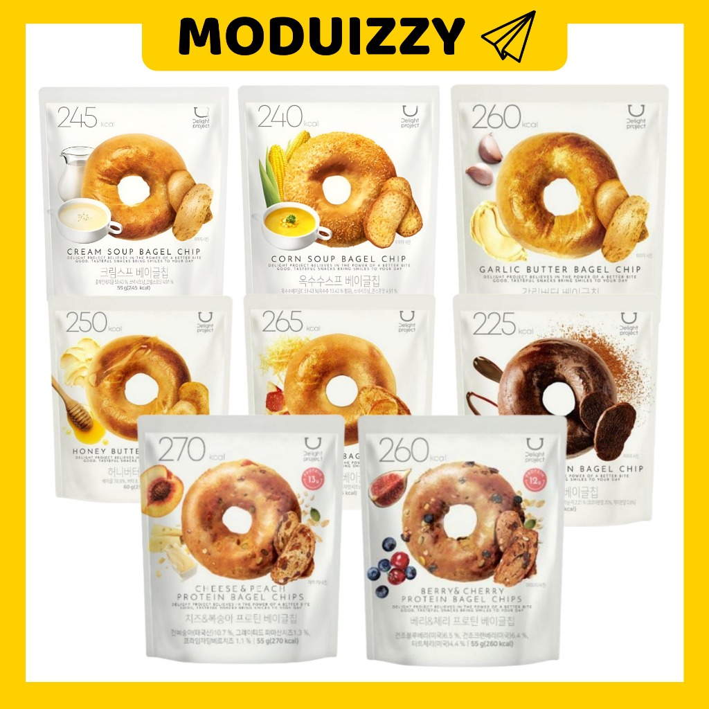 [Olive Young] * Sẵn sàng để hàng * Delight Project Bagel Chip Món tráng miệng Snack / Mật ong Yakgwa