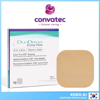 CONVATEC DuoDERM Extra Thin Dressing 15cm x 15cm with FREEBIES