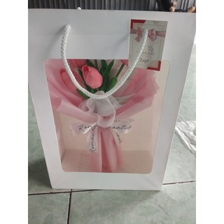 Hoa Tulip 5 Bông Đủ Màu, Bó Hoa Tulip VN98 Flowers Shop
