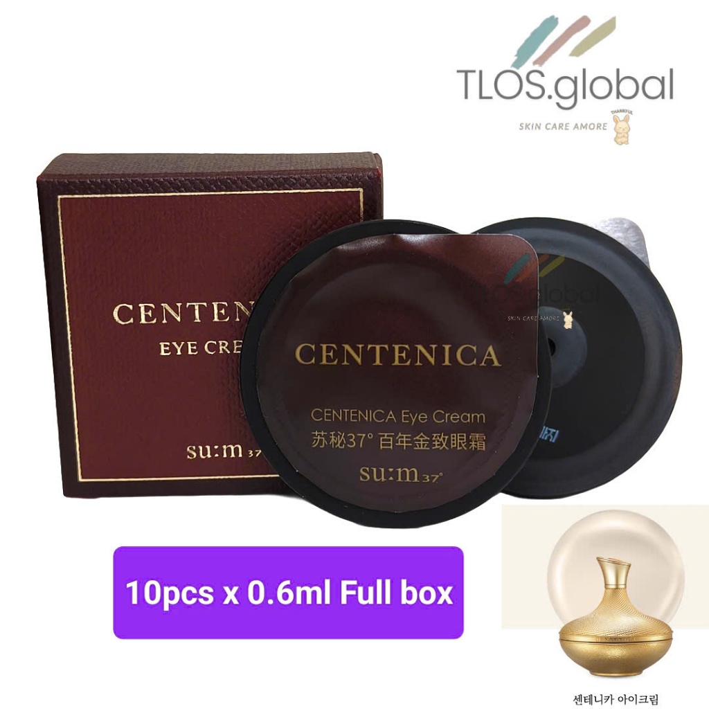 XẢ KHO 1 hộp = 10 CÁI hoặc 2 lọ 5ml Sum37 Kem dưỡng mắt nghìn đô Centenica Eye cream 0.6ml