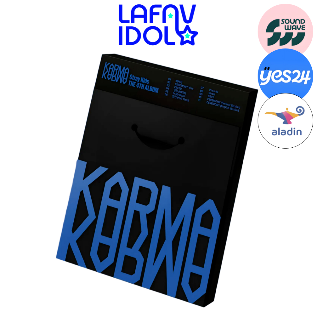 [STRAY KIDS] album thứ 4 'KARMA' (COMPACT VER.) STRAY KIDS KARMA