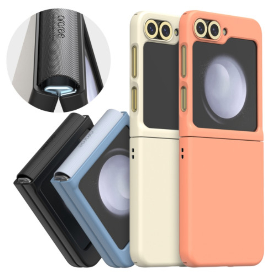 Araree - vỏ bản lề mỏng aero flex case cho galaxy z flip 6 / flip6 vỏ bảo vệ kem đen đào xanh hàn qu