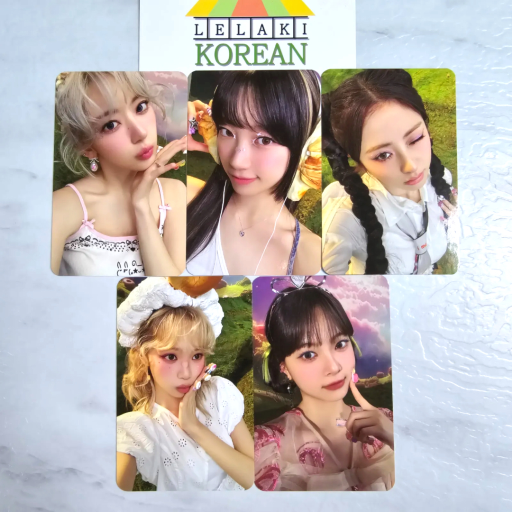 Le SSERAFIM - Mini Album thứ 4 [Crazy] Aladin POB Photocard