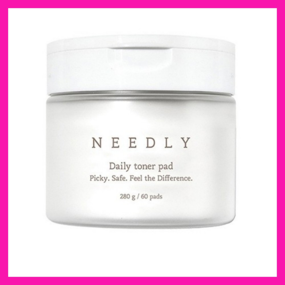Needly Daily Toner Pad 280g, 60 miếng / Miếng lót tẩy tế bào chết với BHA và PHA