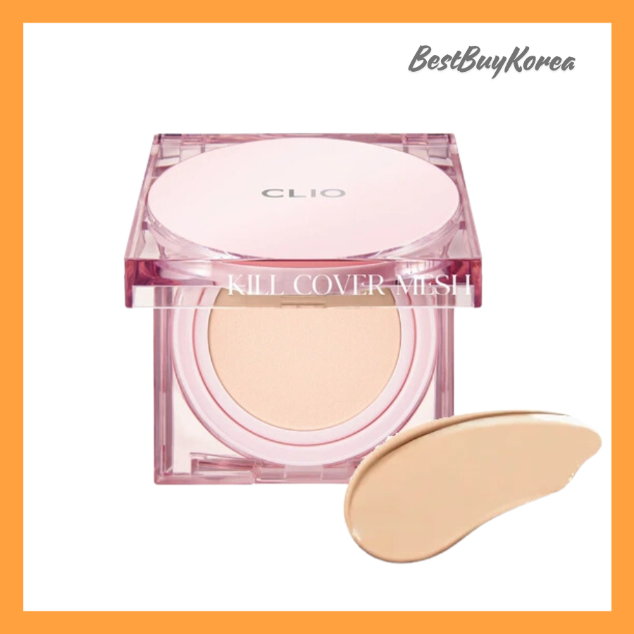 Phấn nước che phủ mỏng mịn Clio Kill Cover Mesh Glow Cushion 15g