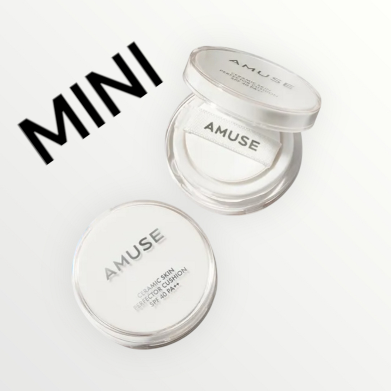 AMUSE Ceramic Skin Perfector Mini Cushion Màu Tự Nhiên SPF40 PA + + 5g
