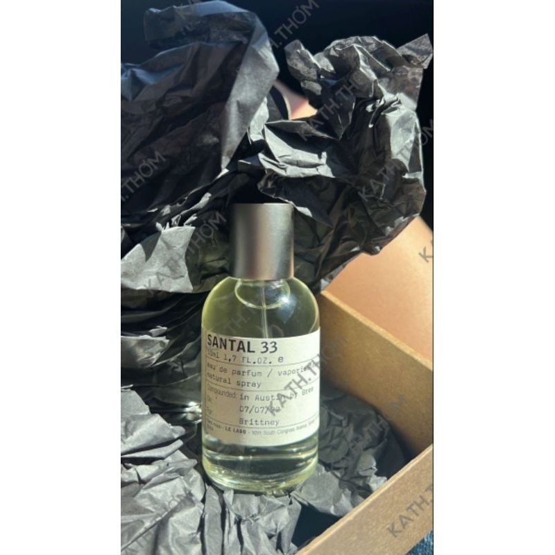 10ml  lelabo santal 33 EDP/ nam