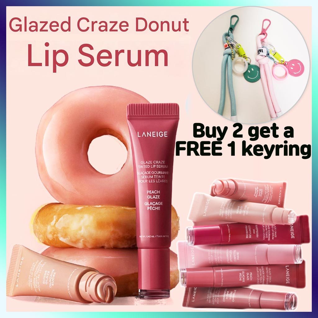 [LANEIGE] Men Craze Tinted Lip Serum 12g (8 Màu) + (Lip Serum Vỉ)