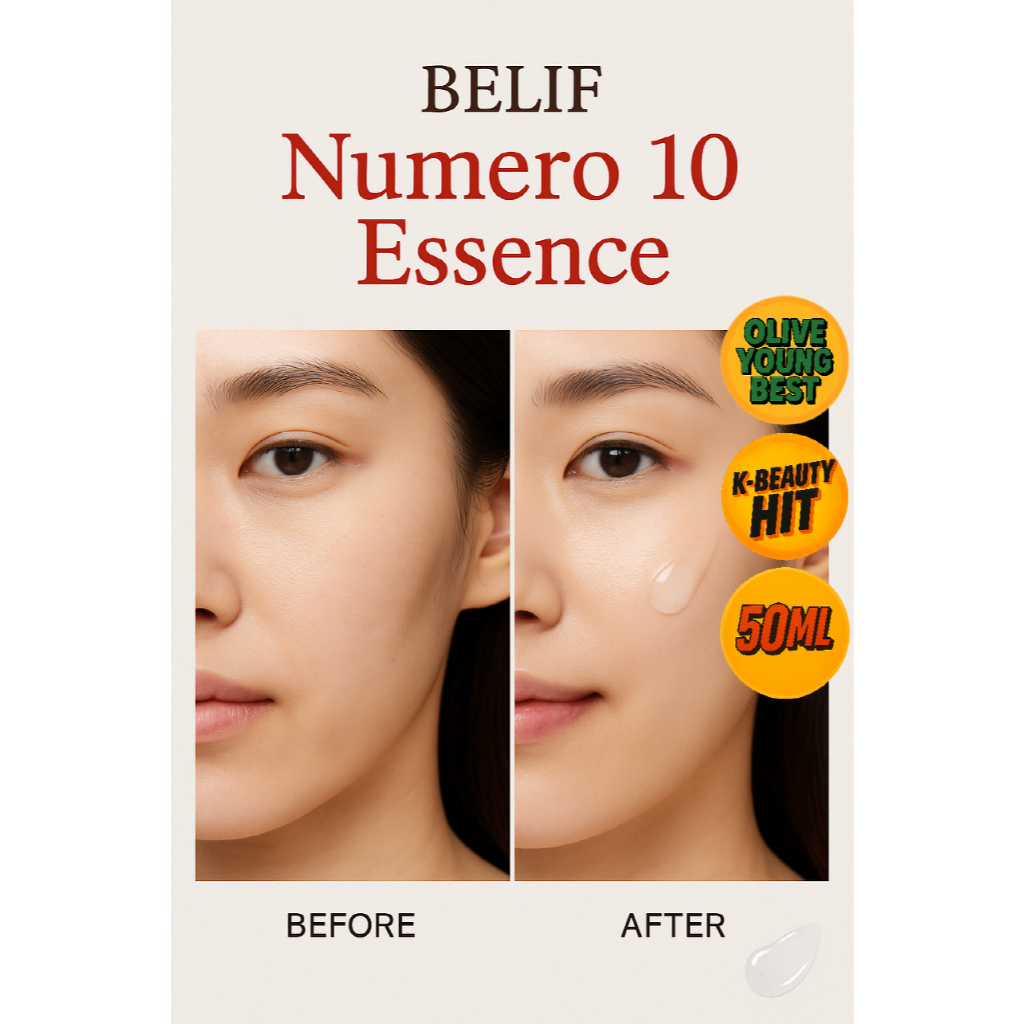 [BELIF] Tinh chất Numero 10 50ml | Tăng cường dưỡng ẩm sâu | K-Beauty