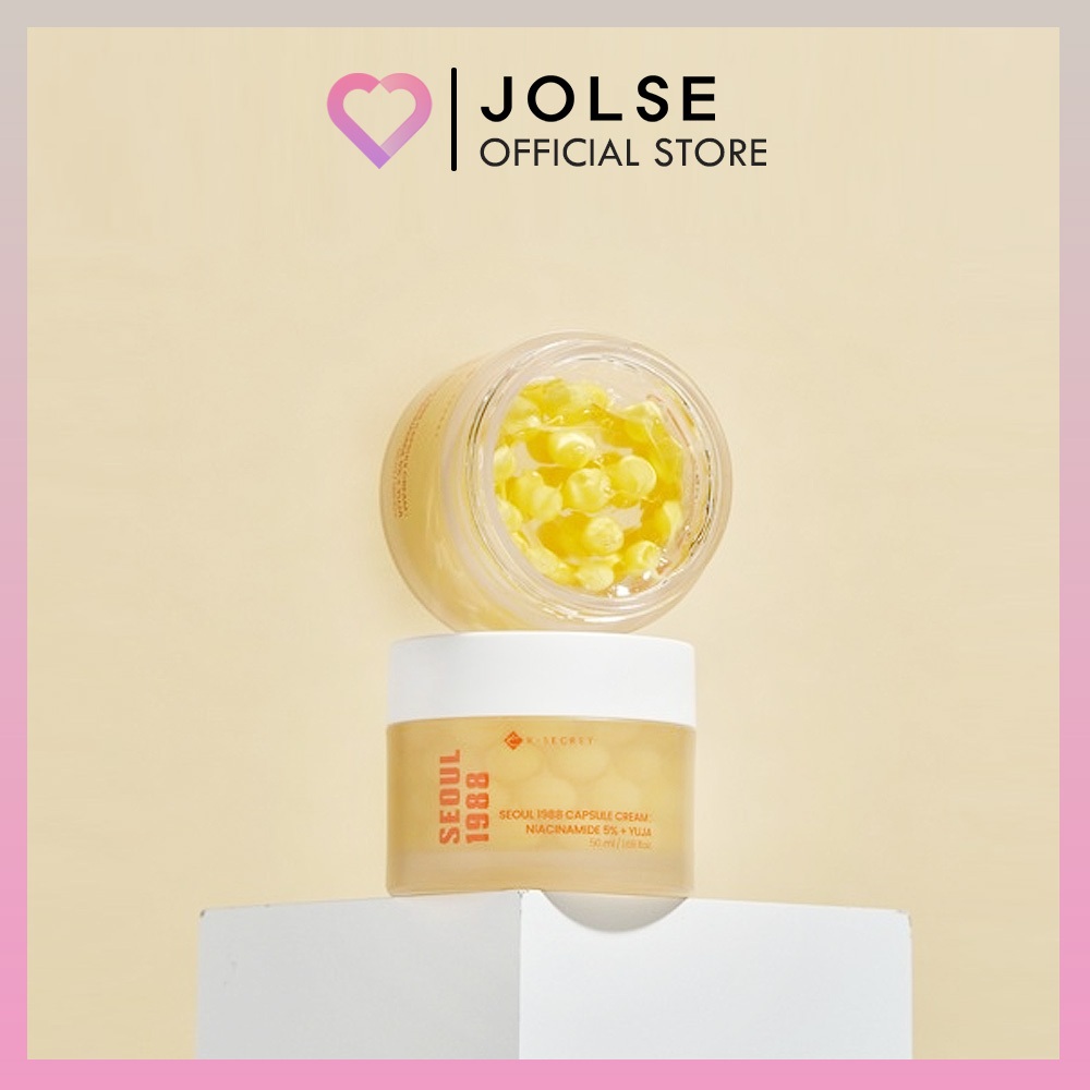 Kem viên nang KSECRET SEOUL 1988: Niacinamide 5% + Yuja 50ml