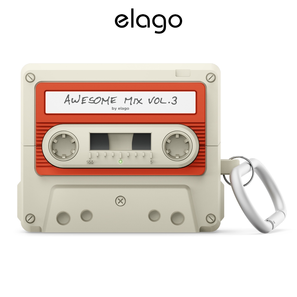 Vỏ ốp Galaxy Buds 3, Galaxy Buds 3 Pro, Galaxy Buds 3 FE elago Cassette Tape