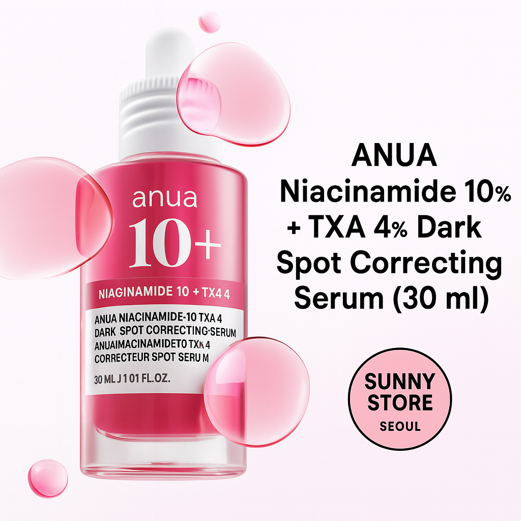 ANUA Niacinamide 10% + TXA 4% Dark Spot Correcting Serum (30 ml)