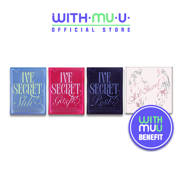 Album Starship Entertainment IVE [IVE SECRET] 4th EP Album (WITHMUU POB)