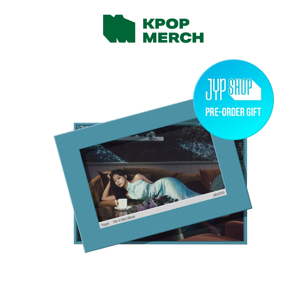 (JYP Shop POB) TWICE TZUYU - 1st Mini Album [ abouTZU ]_Heaven ver