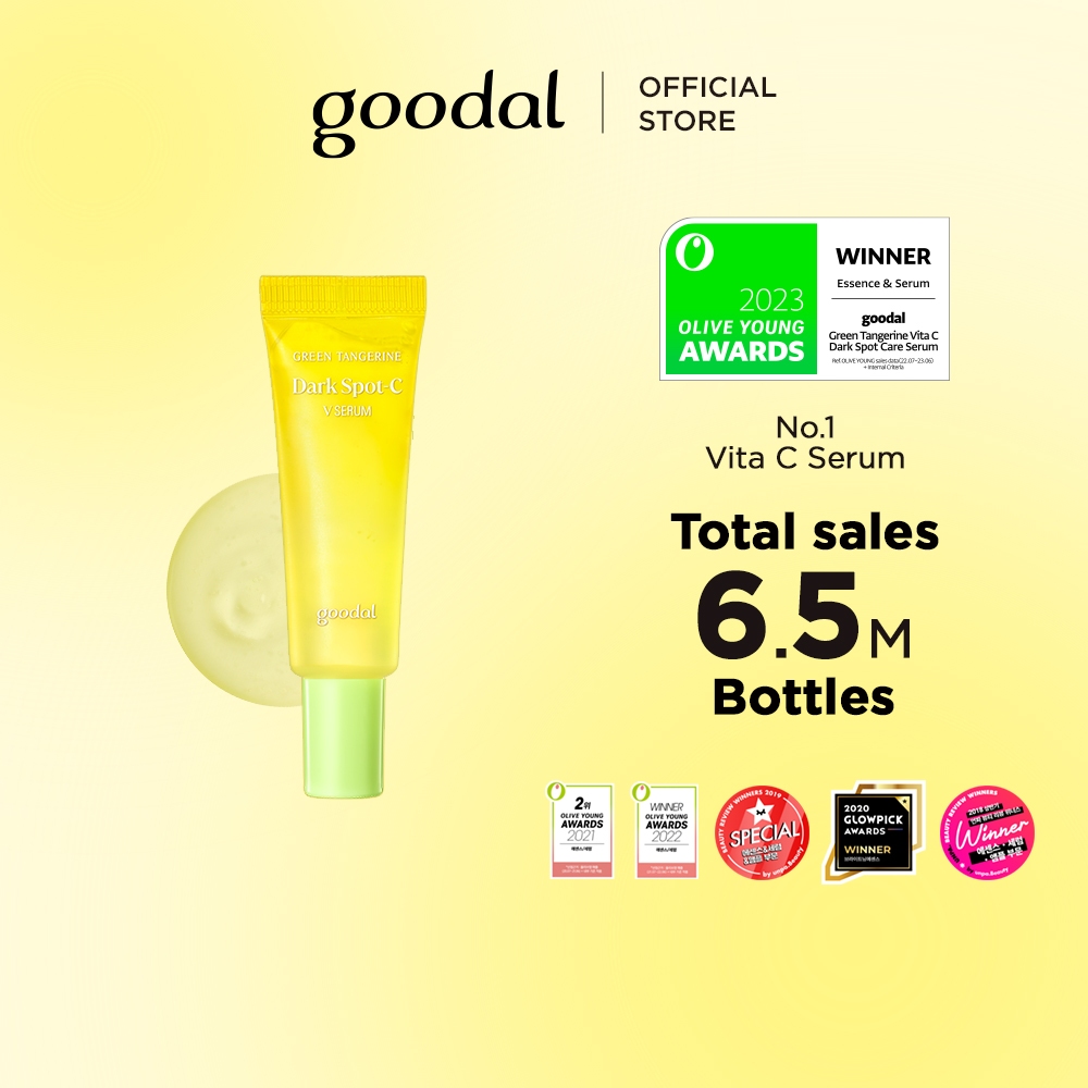 Serum Goodal Green Tangerine Vita C Xoá Vết Thâm 10Ml