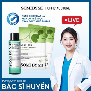 Nước hoa hồng làm sạch da dầu mụn aha-bha-pha 30 days miracle toner 150ml & quà tặng kèm