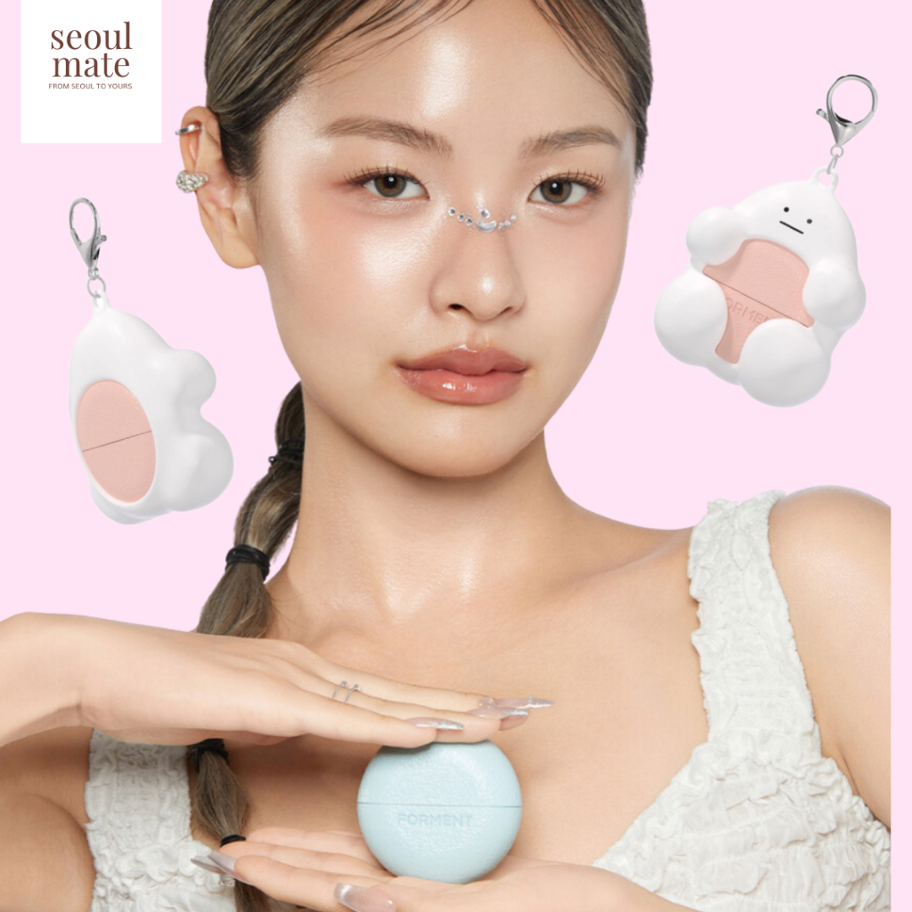 Bình đựng nước hoa FORMENT có móc chìa khóa gấu