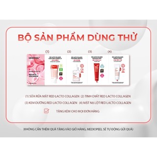 Bộ chăm sóc da Peptide Collagen thuần chay mẫu MEDIPEEL
