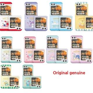 Z FLIP7◀Ốp điện thoại Sanrio GALAXY {Z FLIP6 / Z FLIP5 / 4 / 3} Hard Happy Ver2 Hello Kitty Kuromi Cinnamoroll My Melody