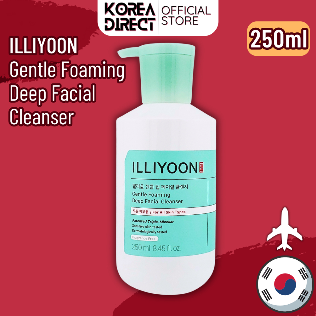 Sữa rửa mặt sâu tạo bọt nhẹ nhàng ILLIYOON 250ml