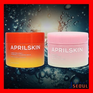 |từ hàn quốc| aprilskin sữa rửa mặt đa năng hồng aloe / carrotene ipmptm kem tẩy trang hydromelt one step makeup remover april skin