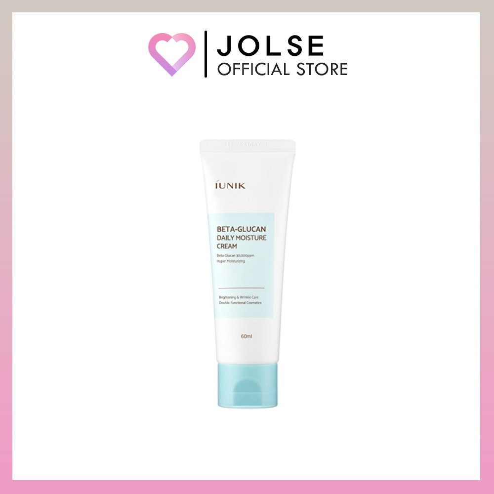 Kem dưỡng ẩm hàng ngày iUNIK Beta Glucan 60ml (22AD)