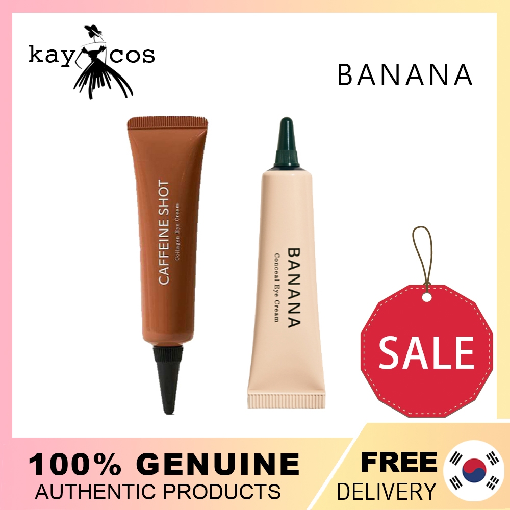 Kem dưỡng mắt shaishai BANANA 15g hoặc Kem che khuyết điểm Caffeine 30g/shaishaishai BANANA Eye Crea