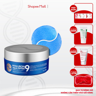 Mặt nạ mắt medipeel hyaluron aqua peptide 9 ampoule eye patch hàn quốc 1.6g x 60 miếng