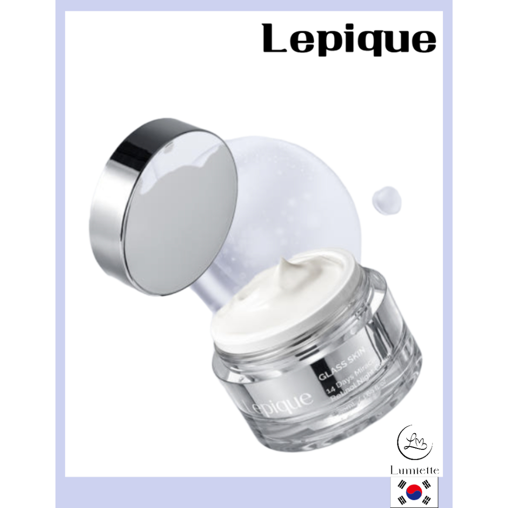Kem dưỡng ban đêm Lepique Glass Skin 14 Days Miracle Retinol 50ml