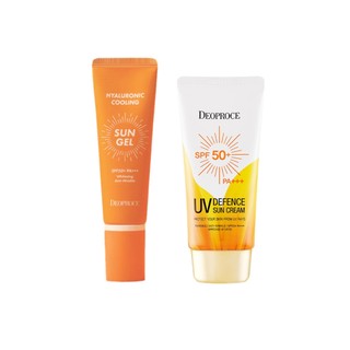 Hàn quốc deoproce uv kem chống nắng spf50 + pa + + + 70g / deoproce hyaluronic cooling gel kem chống nắng spf50+ pa+++ 50g