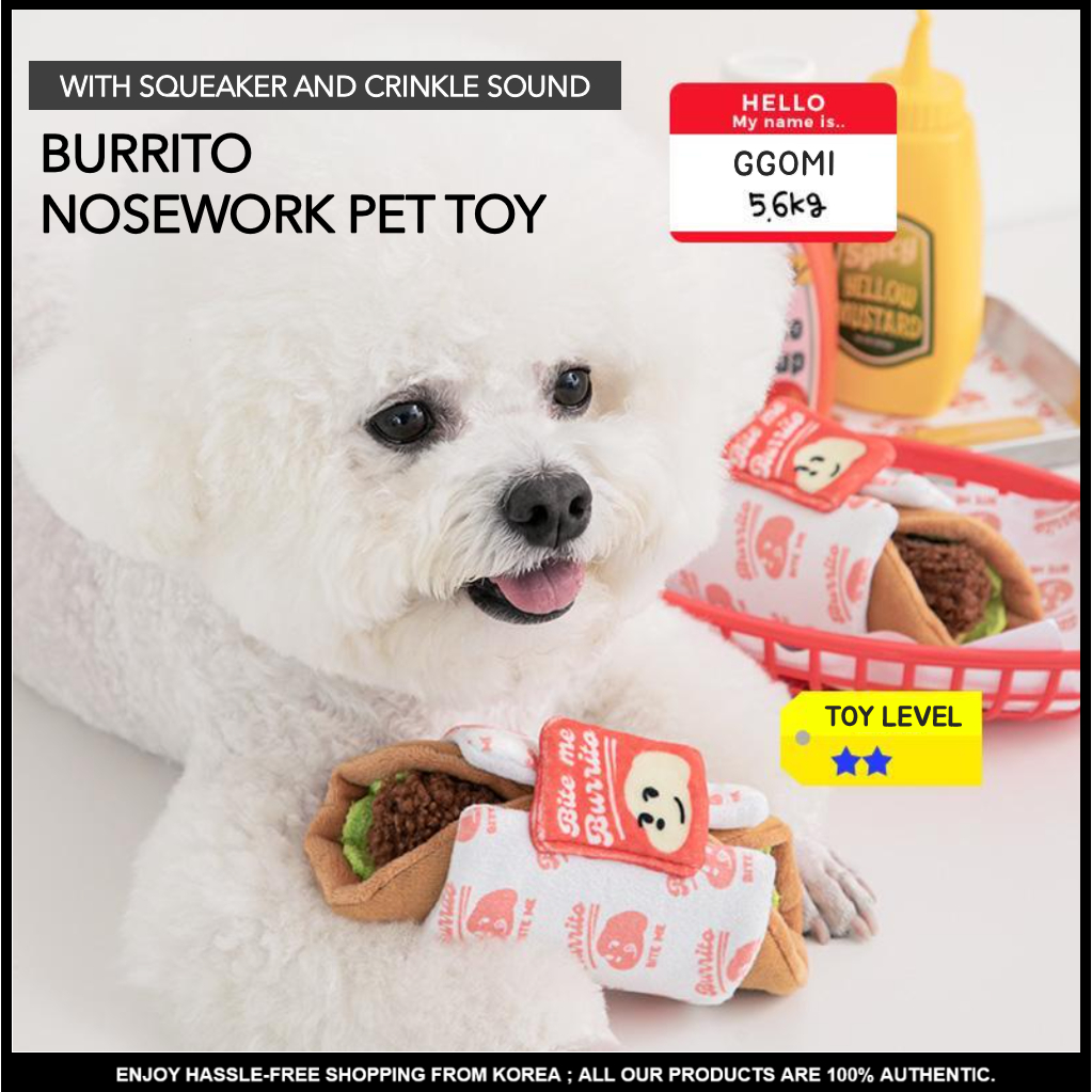 Đồ CHƠI PET BITE ME BURRITO NOSEWORK