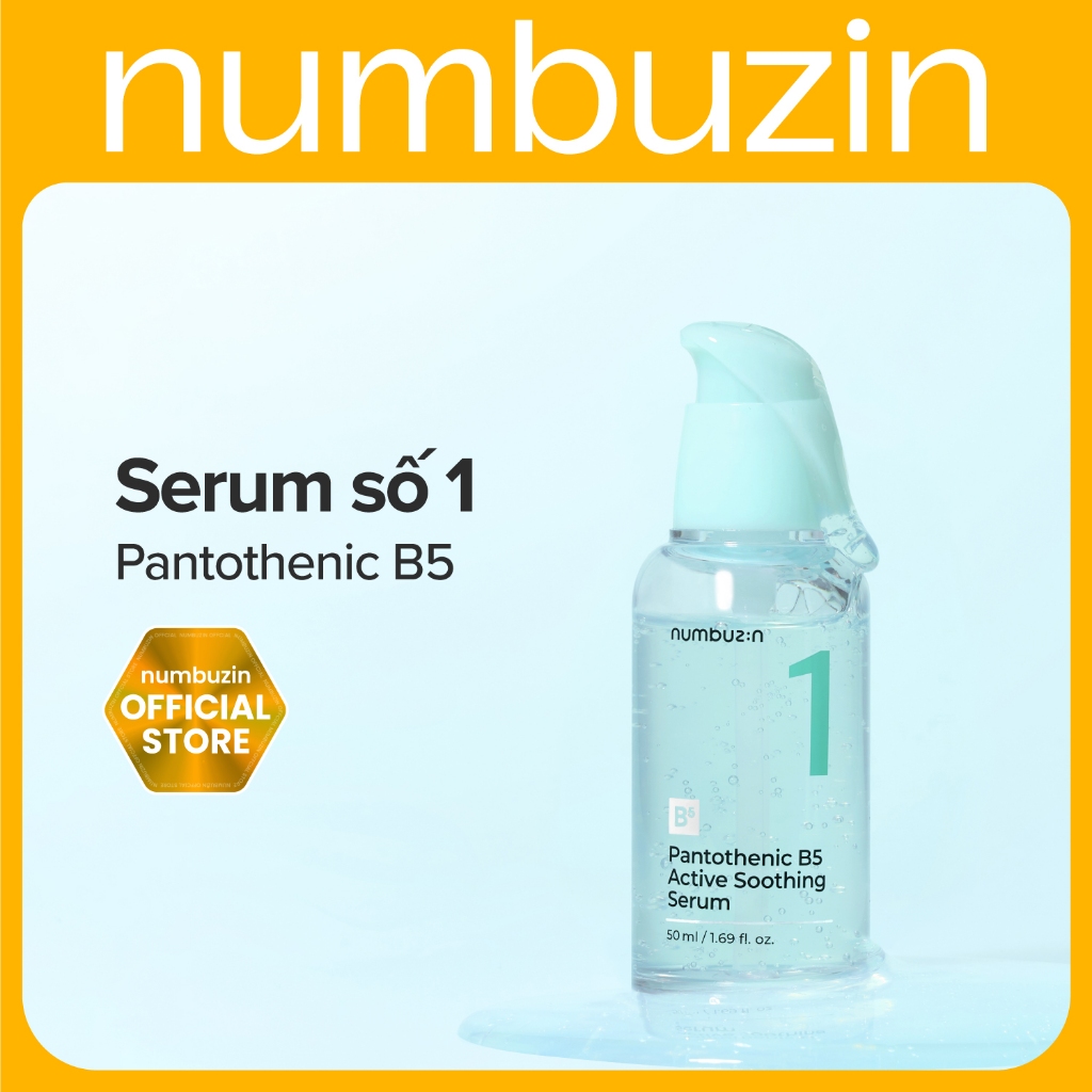 numbuzin No.1 Serum làm dịu da hoạt tính B5 50ml