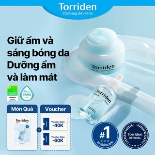 [Torriden Chính hãng] Set dưỡng ẩm da toàn diện DIVE IN Hyaluronic Acid, Serum số 1 làm dịu da hàng ngày, kem làm dịu và dưỡng ẩm da cho làn da căng bóng, 50ml, 100ml, 1 set