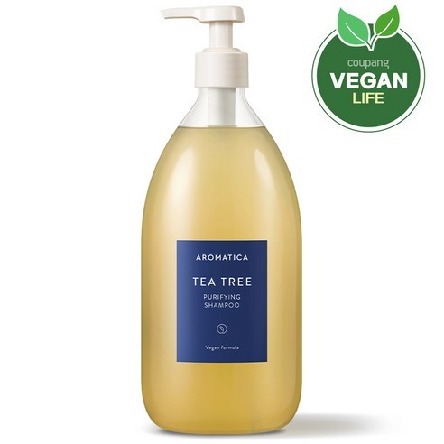 [Aromatica] Dầu Gội Thanh Lọc Cây Trà 1L 1pc / Dầu Gội Chăm Sóc Da Đầu Dầu