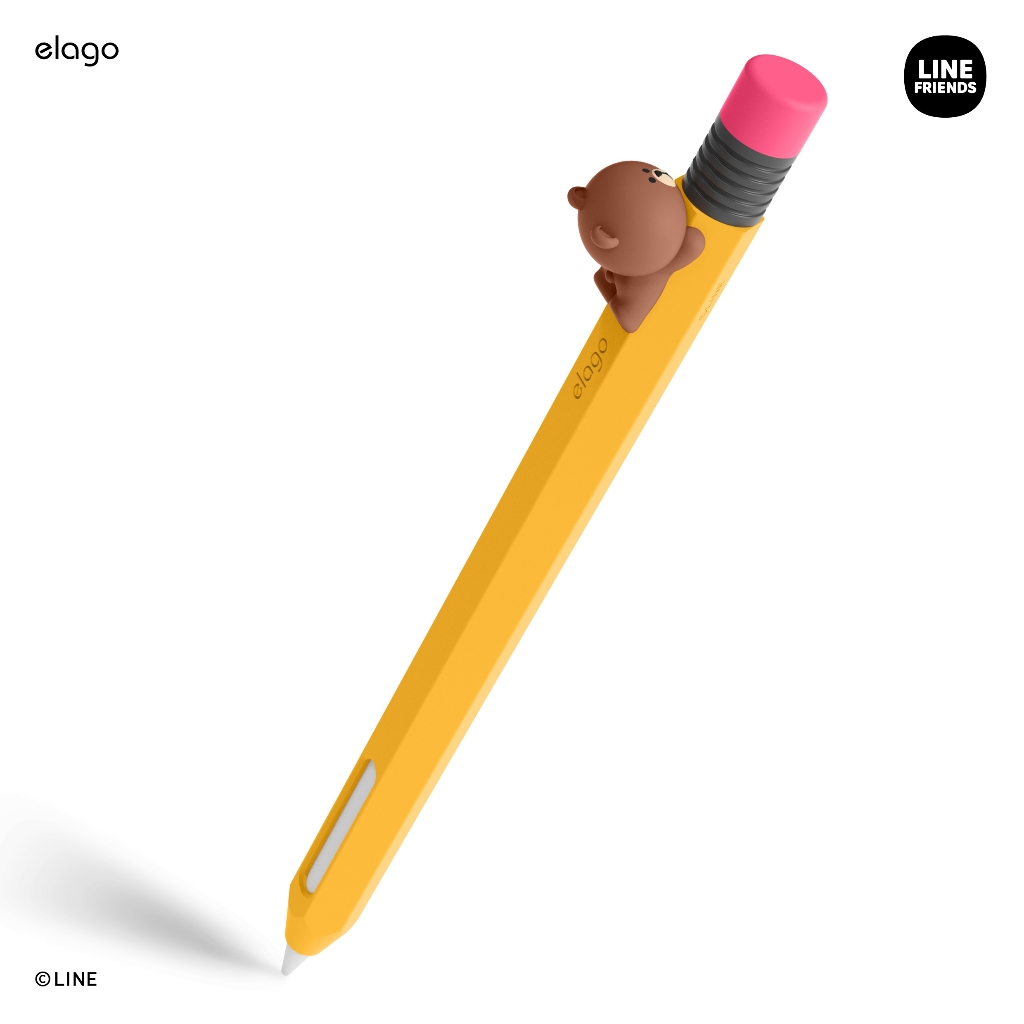 Vỏ silicon Apple Pencil 2 & Pro elago l LINE FRIENDS Series