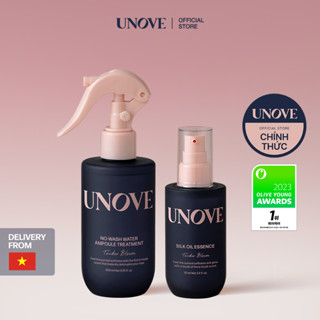 [UNOVE Official] SET TINH CHẤT XỊT DƯỠNG TÓC PHỤC HỒI HƯ TỔN 200ml + TINH CHẤT DẦU DƯỠNG CHĂM SÓC TÓC ÓNG MƯỢT 70ml