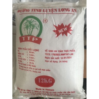 Đường cát trắng tinh luyện LA 12kg