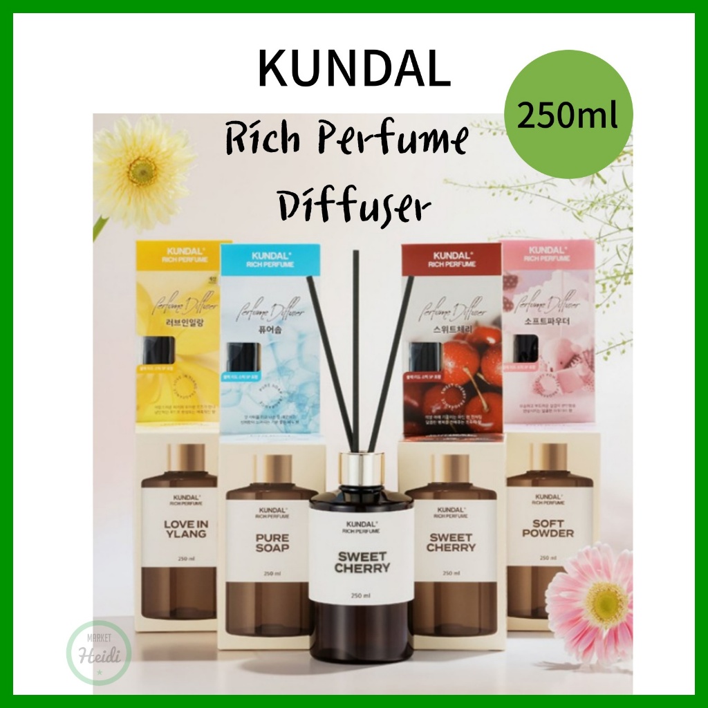 HÀN QUỐC 🇰🇷 Máy khuếch tán nước hoa KUNDAL Rich 250ml / máy khuếch tán kundal 8 mùi hương