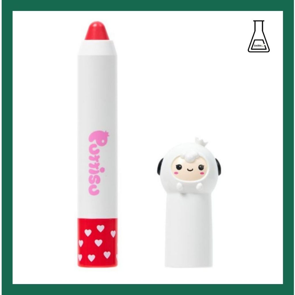 [PUTTISU] Butter Lip Crayon 2.5g, Coco cherry, Son dưỡng môi màu trẻ em
