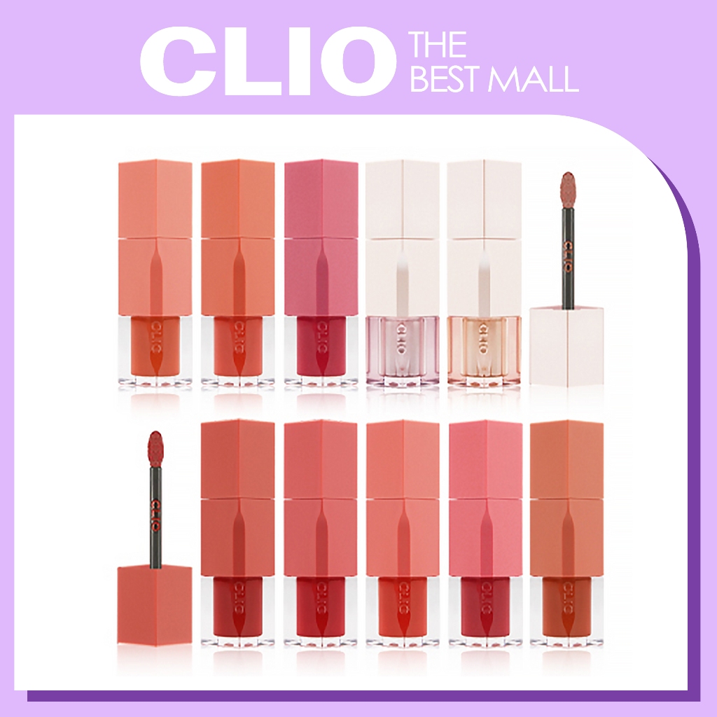 [CLIO] Son Tint Dewy Blur Tint 3.2g Bóng Nhẹ Dưỡng Ẩm Cho Môi Mịn Màng Tự Nhiên
