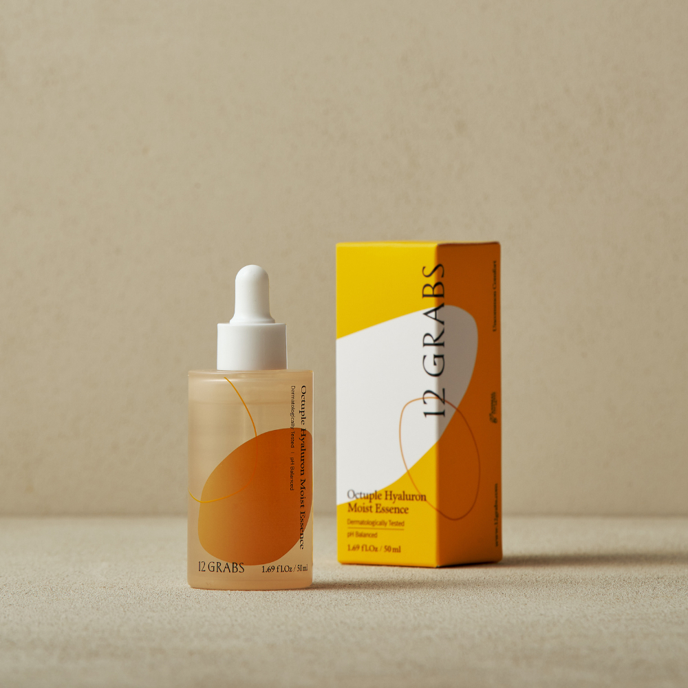 Tinh chất dưỡng ẩm 12Grabs Octopus Hyaluronic Moist Ampoule [50ml]