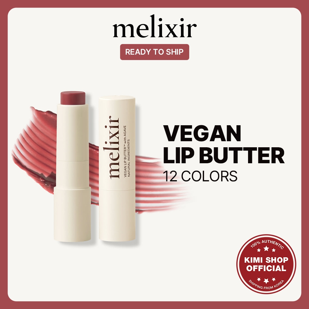 [MELIXIR] Bơ môi thuần chay 3,9g