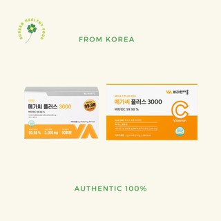  Hàn Quốc vitamin village Mega C Plus 3000 Vitamin C 99.98% 3g x 90 gói 