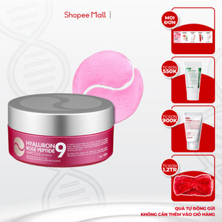 Hộp 60 miếng mặt nạ mắt medipeel hàn quốc - hyaluron rose peptide 9 ampoule eye patch 1.6g/ miếng