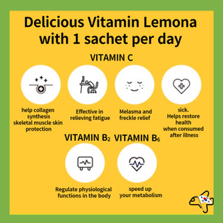 LEMONA Pokemon  Vitamin C 70 packs