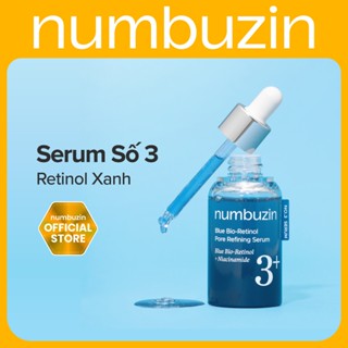  numbuzin Serum Số.3 | Serum Se Khít Lỗ Chân Lông Retinol Xanh 30ml 