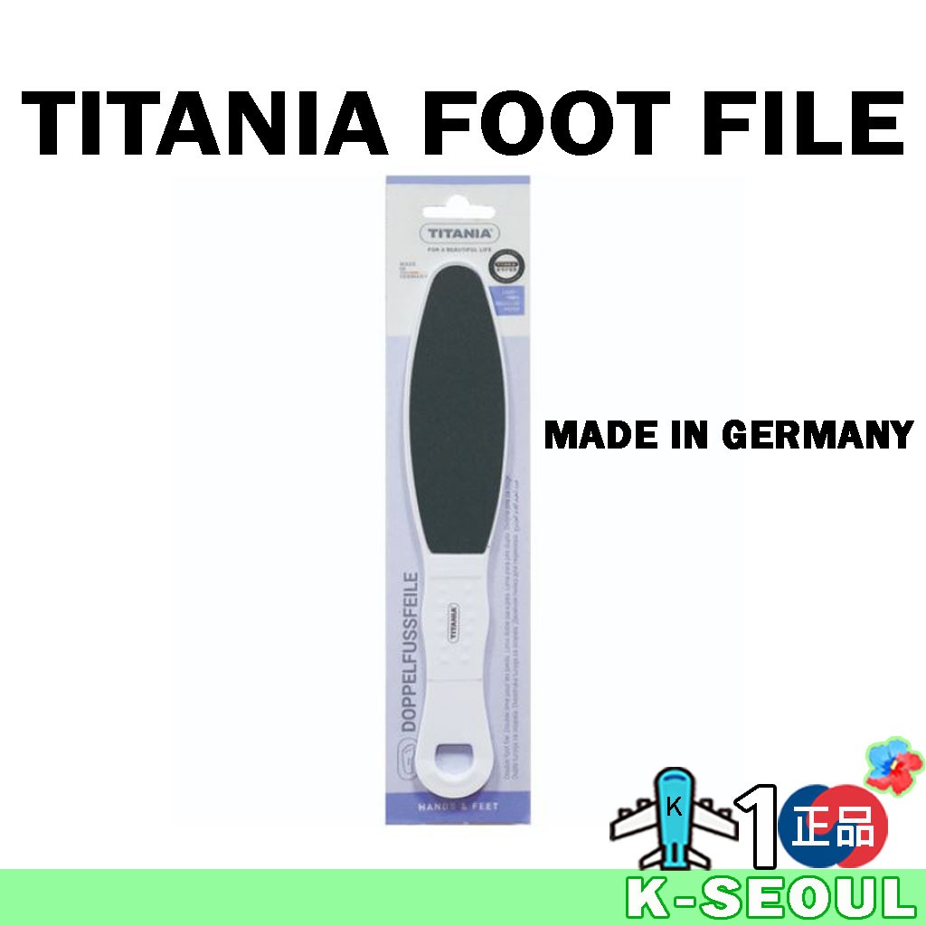 [K-beauty] TITANIA DOUBLE FILE HANDS FILE MADE IN ĐỨC