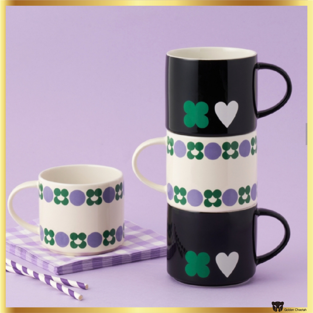 Locknlock x Dropdropdropdrop Mug 440ml Bộ 2 món