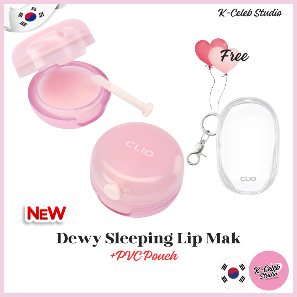 Clio Dewy Sleeping Lip Mask+Pouch(Free)